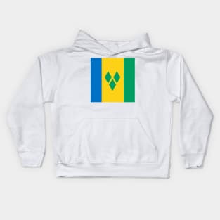 Saint Vincent and the Grenadines flag Kids Hoodie